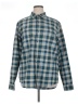 Timberland Checkered-gingham Teal Long Sleeve Button-Down Shirt Size XL - photo 1