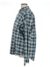 Timberland Checkered-gingham Teal Long Sleeve Button-Down Shirt Size XL - photo 5