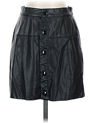 Free People Faux Leather Skirt (view 1)