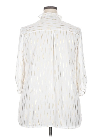 Sara Michelle 3/4 Sleeve Blouse (view 2)