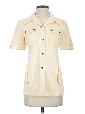 Tory Burch Short Sleeve Button-Down Shirt (view 1)