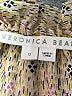Veronica Beard 100% Silk Paisley Ivory Long Sleeve Silk Top Size 0 - photo 7