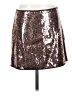 Express Metallic Silver Casual Skirt Size 5 - photo 1