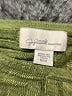 Jaclyn Smith Chevron-herringbone Green Pullover Sweater Size M - photo 4