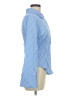 Shein 100% Polyester Stripes Blue Long Sleeve Blouse Size 6 - photo 4