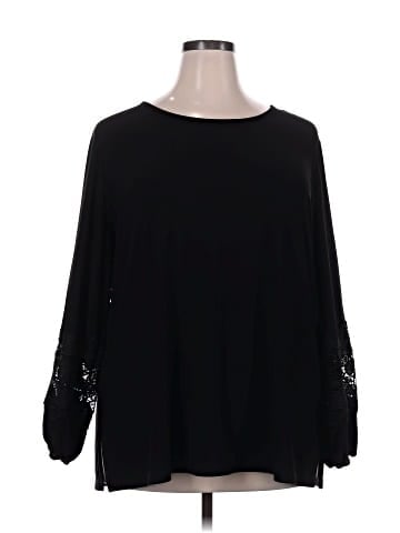 Dennis by Dennis Basso Long Sleeve Blouse (view 1)