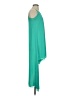 BCBGMAXAZRIA Solid Teal Casual Dress Size XXS - photo 4