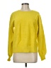 j. society 100% Nylon Solid Yellow Pullover Sweater Size M - photo 1