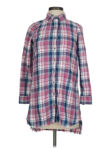 Treasure & Bond 3/4 Sleeve Button-Down Shirt (view 1)