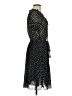 H&M 100% Polyester Stars Black Casual Dress Size 4 - photo 4