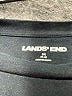 Lands' End 100% Cotton Black Sleeveless Top Size M - photo 7