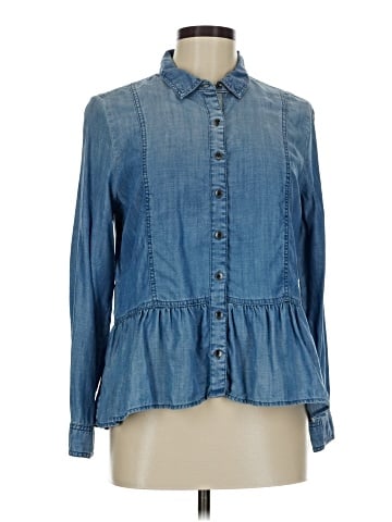 Caslon Long Sleeve Button-Down Shirt (view 1)