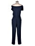 Halston Heritage Solid Blue Jumpsuit One size - photo 2