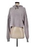 Barry's Gray Purple Sweatshirt Size XS - photo 1