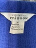 misook 100% Acrylic Blue Cardigan Size M - photo 7