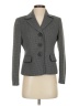 Suit Studio 100% Polyester Houndstooth Gray Blazer Size S (estimated) - photo 1