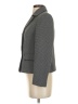 Suit Studio 100% Polyester Houndstooth Gray Blazer Size S (estimated) - photo 5