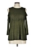 MICHAEL Michael Kors Green 3/4 Sleeve Top Size L - photo 1