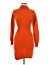 VERTIGO Solid Orange Turtleneck Sweater Size M - photo 1