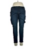 Laurie Felt Stripes Blue Jeans Size XL - photo 1