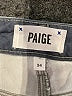 Paige Gray Denim Shorts Size 24 waist - photo 3