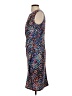 Donna Ricco Print Blue Cocktail Dress Size 4 - photo 5