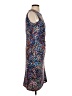 Donna Ricco Print Blue Cocktail Dress Size 4 - photo 4