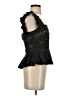 Anna Mason 100% Cotton Black Sleeveless Top Size UK 6 / US 2 - photo 4