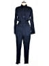 On 34th 100% Rayon Blue Jumpsuit Size M - photo 1