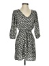 Bebop Polka Dots Black Casual Dress Size S - photo 1