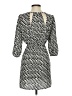 Bebop Polka Dots Black Casual Dress Size S - photo 2