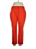Peter Nygard Solid Orange Casual Pants Size 14 - photo 1