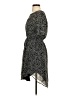 Ann Taylor LOFT 100% Polyester Paisley Black Cocktail Dress Size XS - photo 5