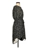 Ann Taylor LOFT 100% Polyester Paisley Black Cocktail Dress Size XS - photo 4