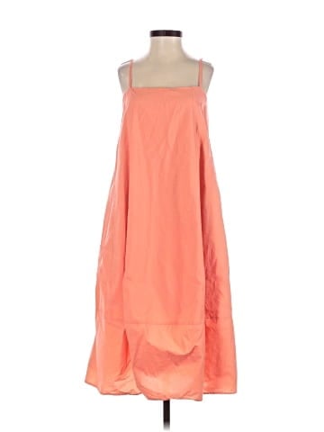 Self Contrast Casual Dress (view 1)