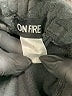 ON FIRE 100% Cotton Graphic Gray Sweatpants Size L - photo 6