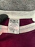 Athletic Works Color Block Burgundy Pullover Sweater Size 10 - 12 - photo 7