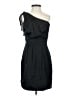 BCBGeneration 100% Polyester Solid Black Cocktail Dress Size 0 - photo 1