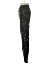 Zoe+Liv Print Black Casual Pants Size S - photo 5