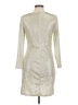 Unbranded Metallic Silver Cocktail Dress Size M - photo 2