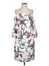 Laundry by Shelli Segal Floral White Cocktail Dress Size 2 - photo 1