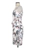 Laundry by Shelli Segal Floral White Cocktail Dress Size 2 - photo 5