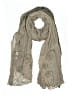 Saachi 100% Viscose Gray Tan Scarf One size - photo 1