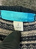 Buttons Brown Black Cardigan Size S - photo 7