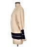 Rosewater Remi Color Block Tan Pullover Sweater Size M - photo 5