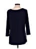 Diana Belle Blue 3/4 Sleeve Top Size L - photo 2