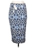 Willow & Clay Print Blue Casual Skirt Size XS - photo 2