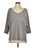 Moa Moa Gray Pullover Sweater Size L - photo 1