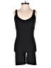 Lululemon Athletica X Barry's Solid Black Romper Size 2 - photo 1