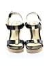 Isola Gold Black Wedges Size 11 - photo 2